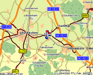 Lageplan Odendorf